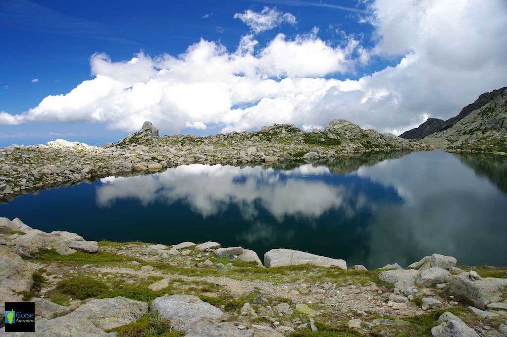 Le lac de Bastani, Corse