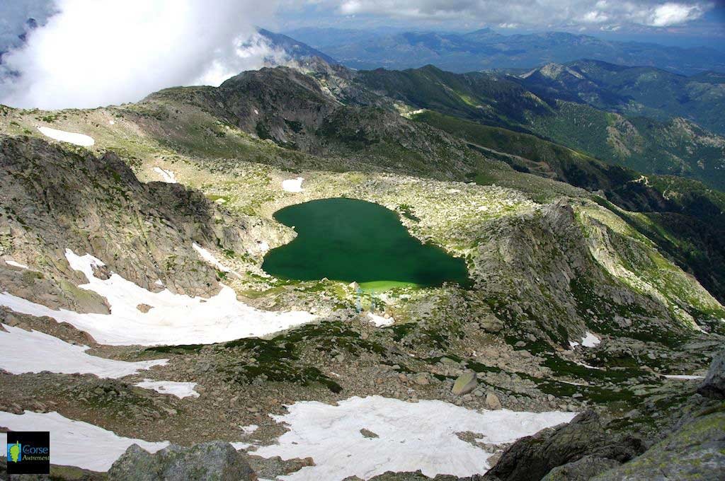 Le lac de Bastani, Corse