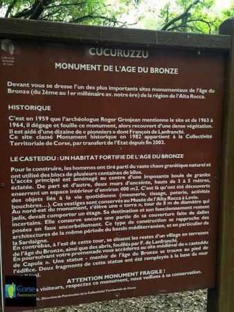 Site archéologique de Cucuruzzu