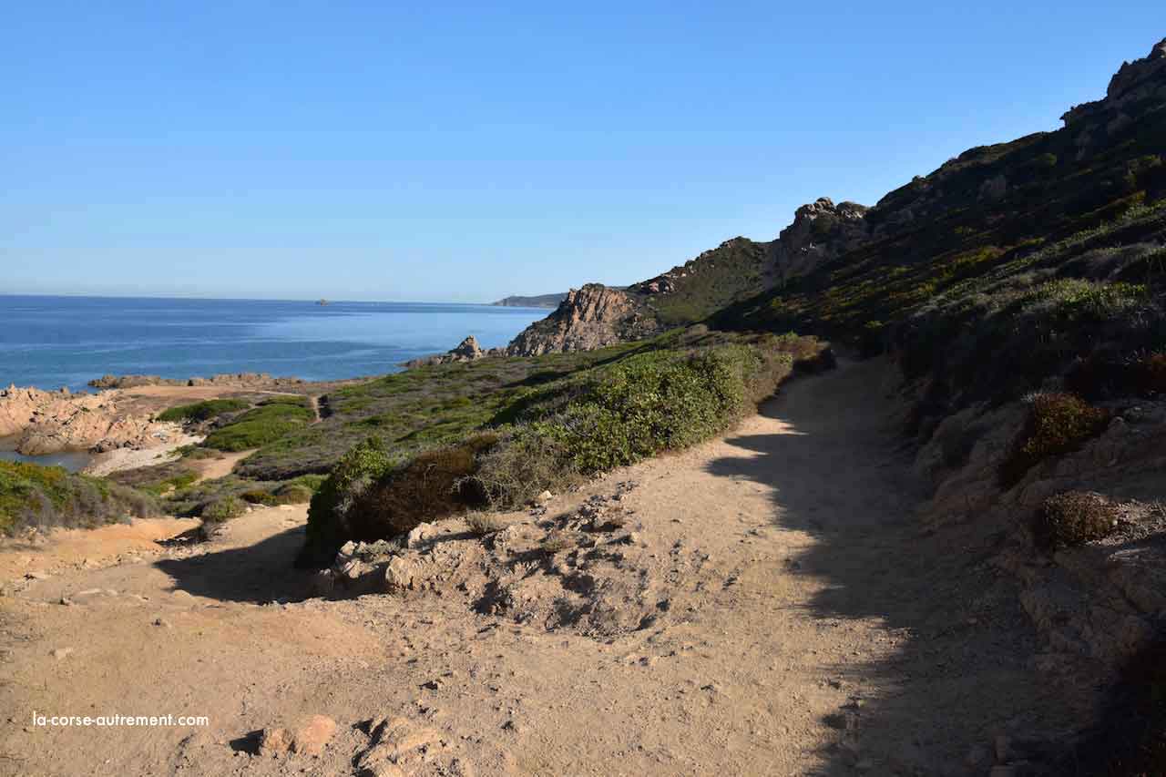 Sentier des douaniers, La Parata