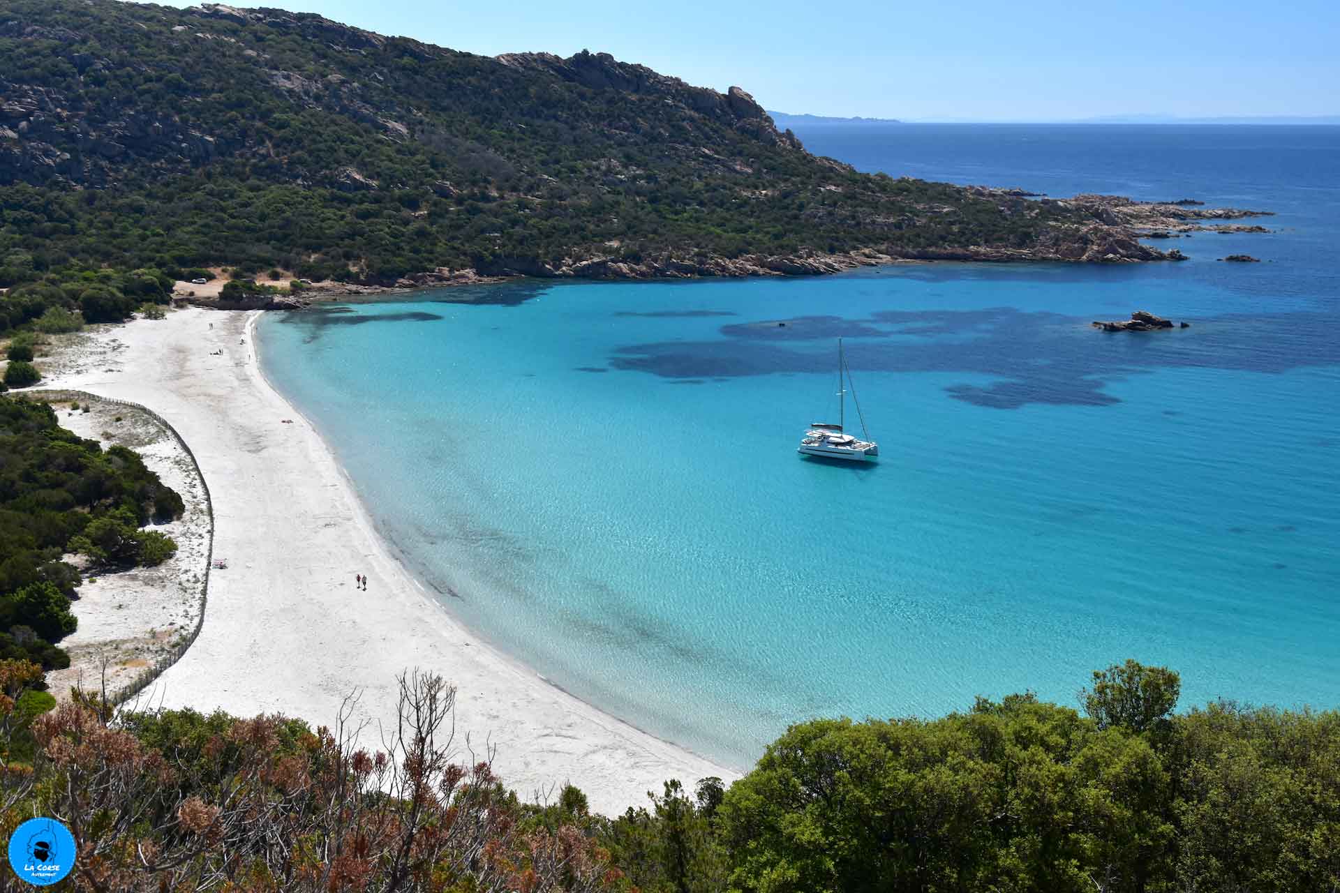 Plage du Lion de Roccapina et plage d'Erbaju, Corse du Sud