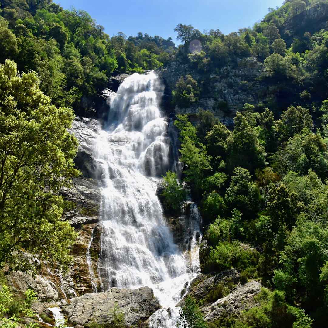 Balade virtuelle vers la cascade du Voile de la Mariée, en Corse