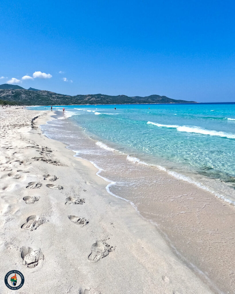 La plage de Saleccia