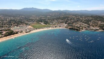 Porticcio vue du ciel