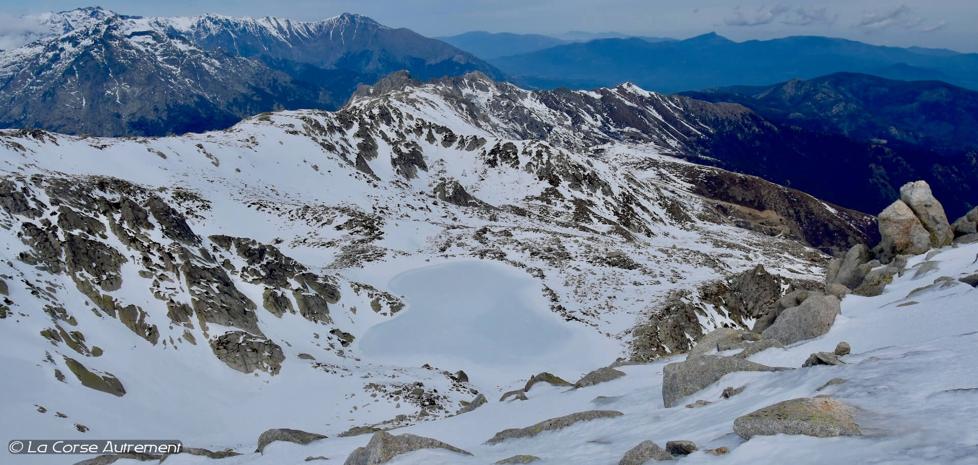 Monte Renoso avec le Lac de Bastani