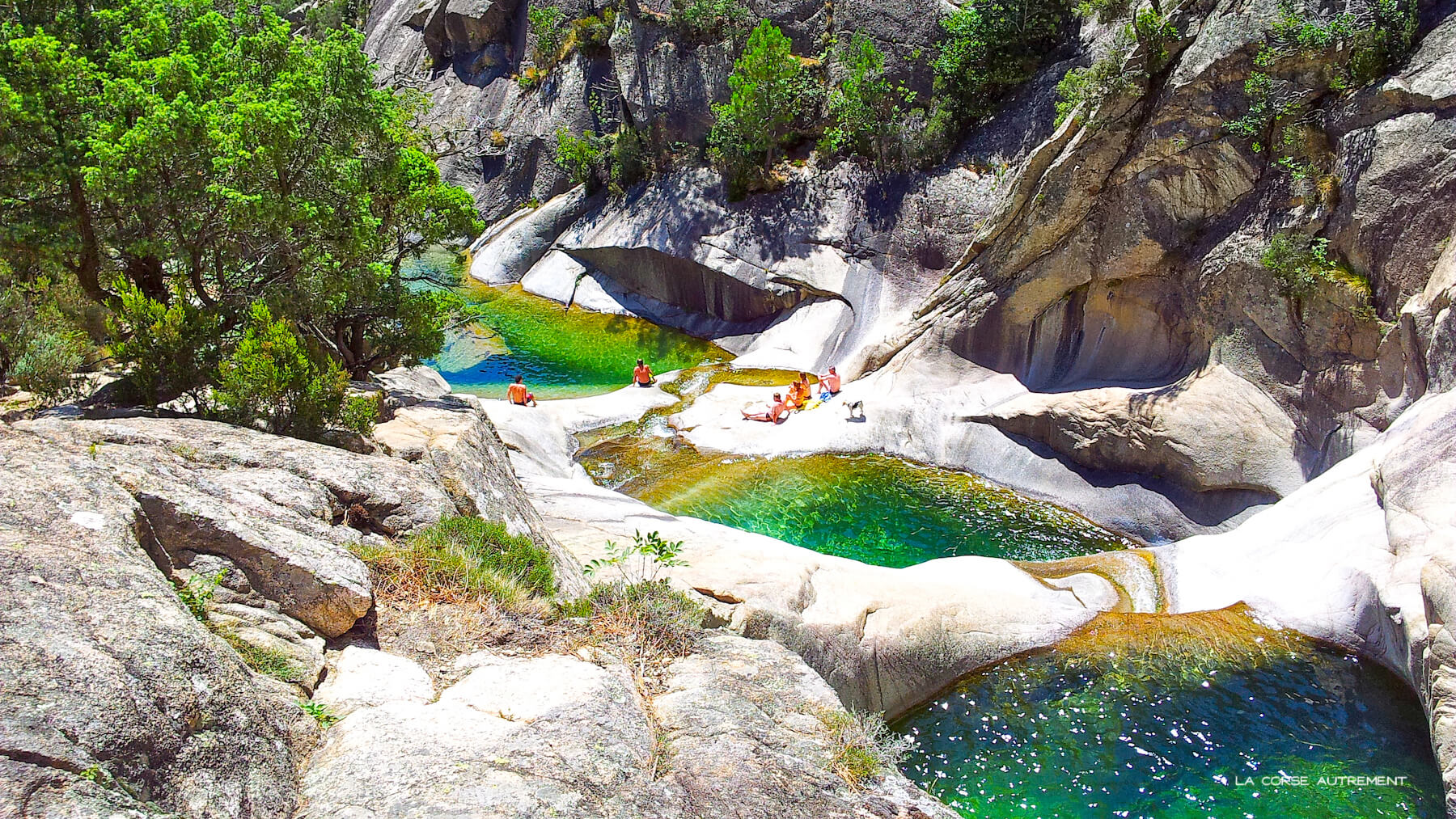 Purcaraccia en Corse, des cascades à couper le souffle