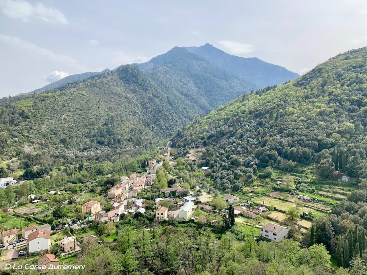 La ville de Corte, capitale historique et culturelle de la Corse
