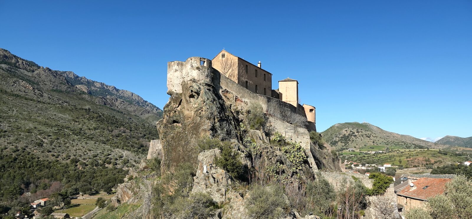 La ville de Corte, capitale historique