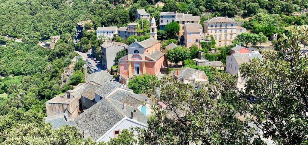 Nonza dans le Cap Corse