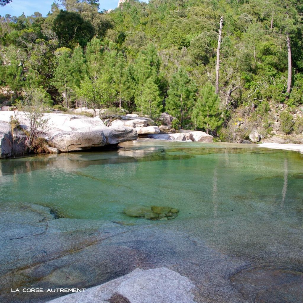 La rivière du Cavu en Corse