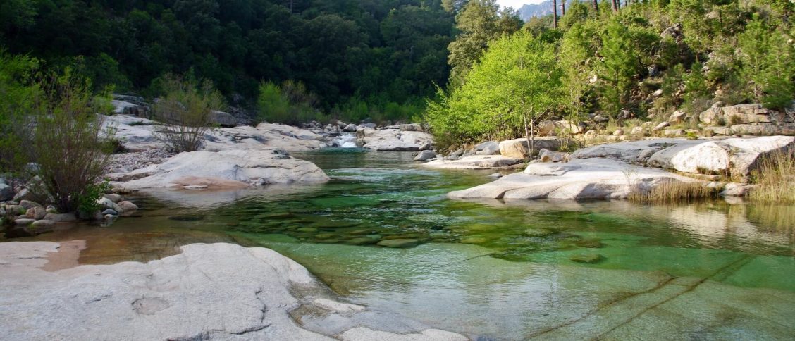 La rivière du Cavu en Corse