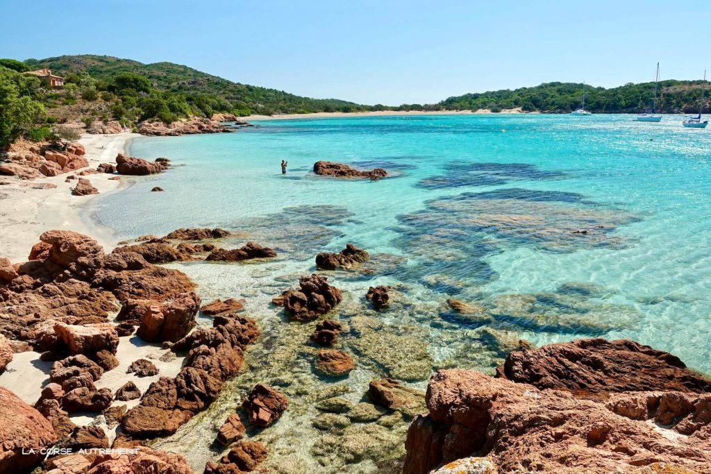 La plage de La Rondinara en Corse du Sud