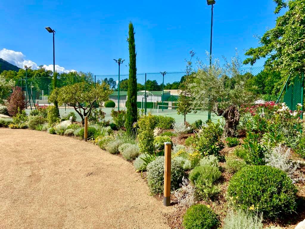 Jardin Tennis le Sagone Camping