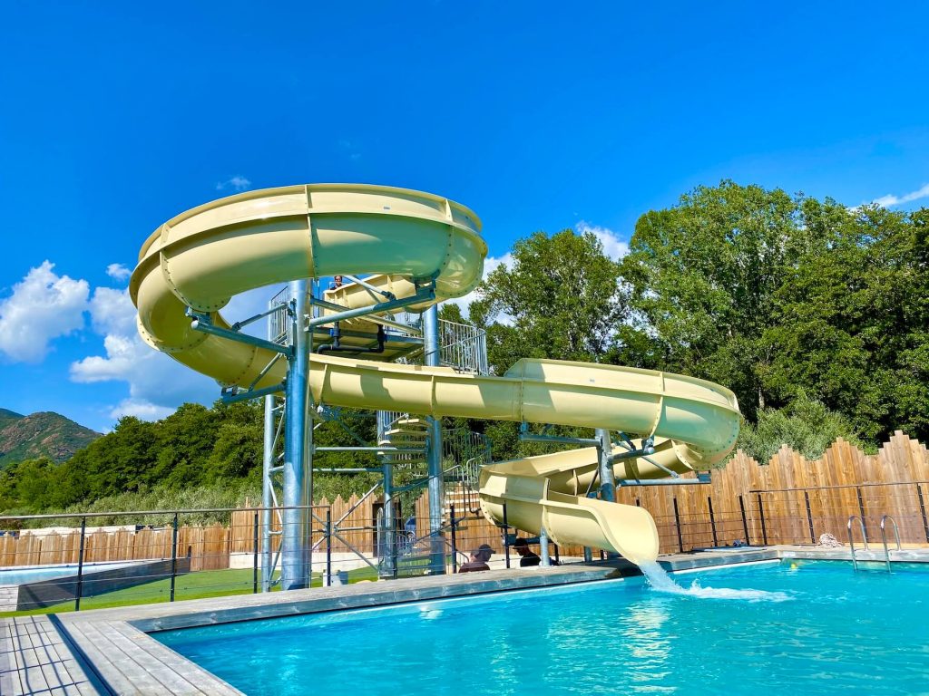 Piscine Tobogan Le Sagone Camping