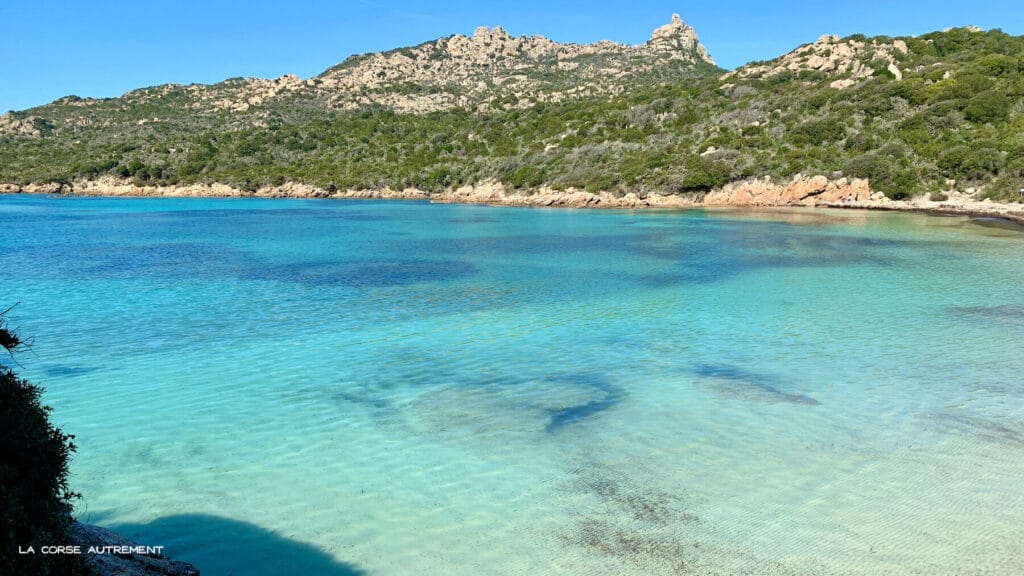 La plage de Paragan, Bonifacio