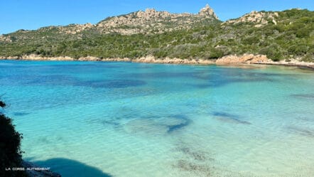 La plage de Paragan, Bonifacio