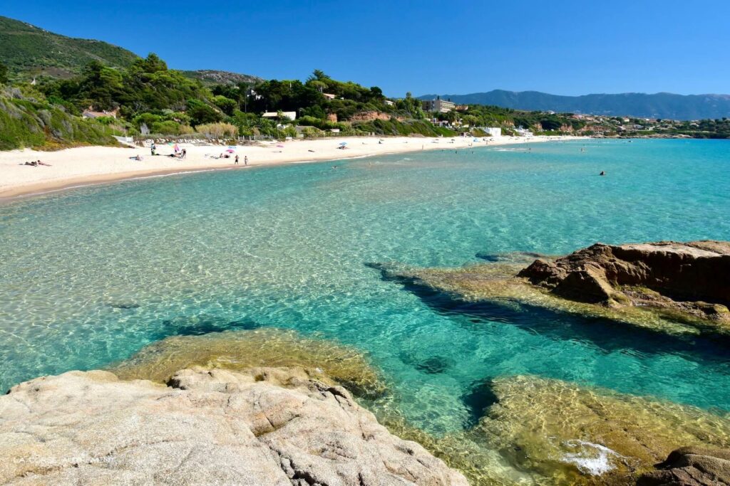 Plage de Santana, Coggia, Sagone, Corse