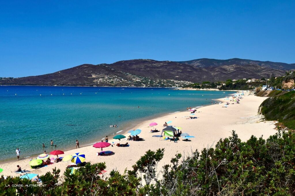 Plage de Santana, Coggia, Sagone, Corse