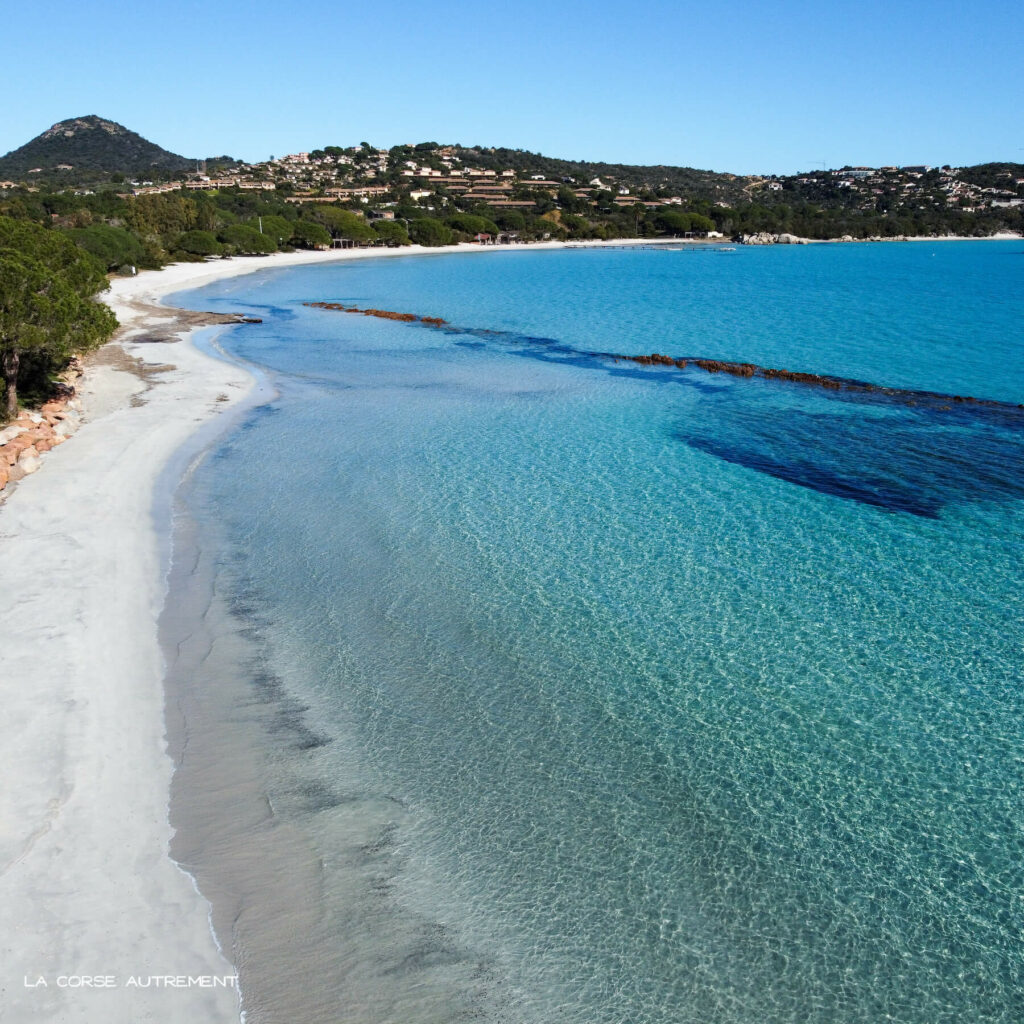 La baie de Santa Giulia en Corse