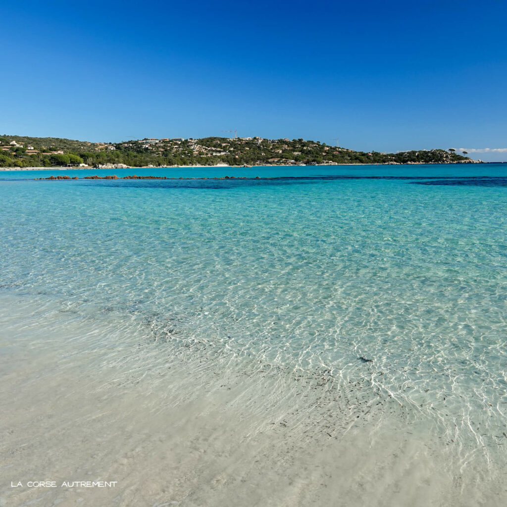 La baie de Santa Giulia en Corse