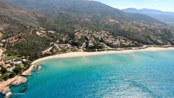 Plage de Santana, Coggia, Sagone, Corse