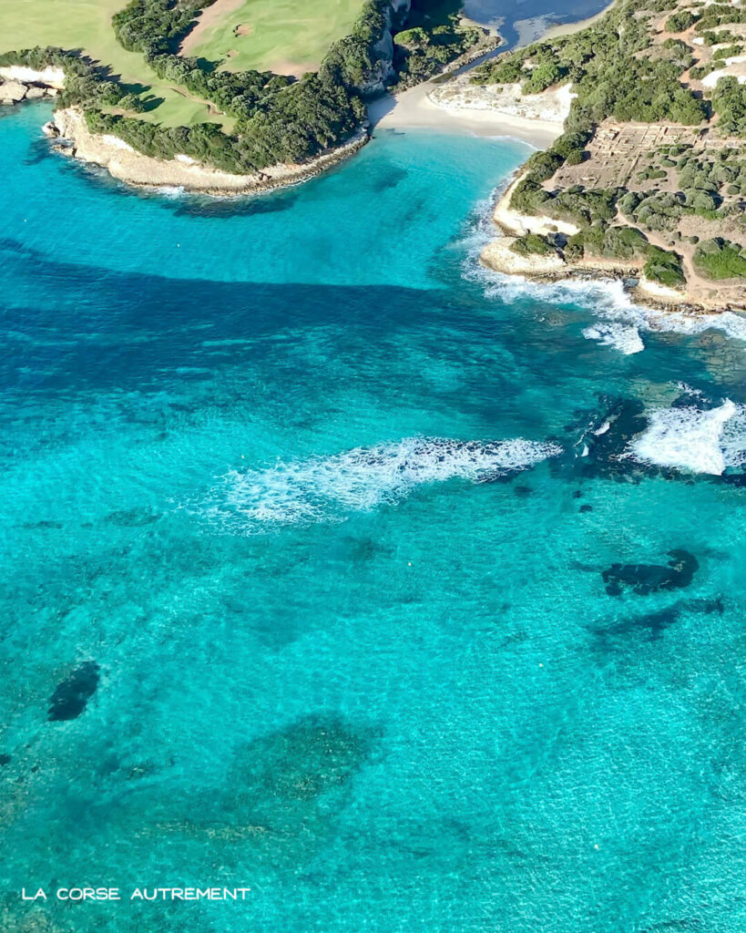 La plage du Petit Sperone, Bonifacio