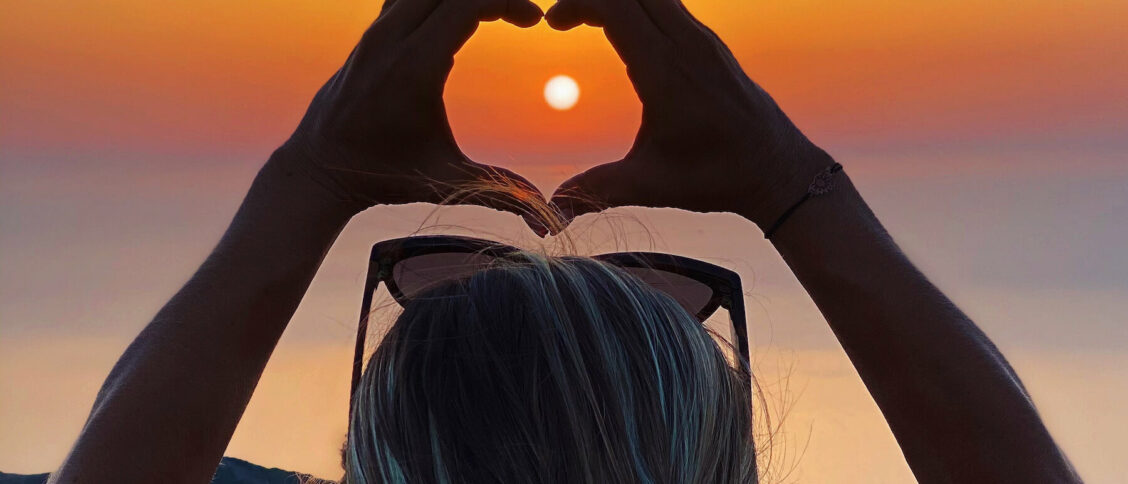 Coucher de soleil insolite A Piuma