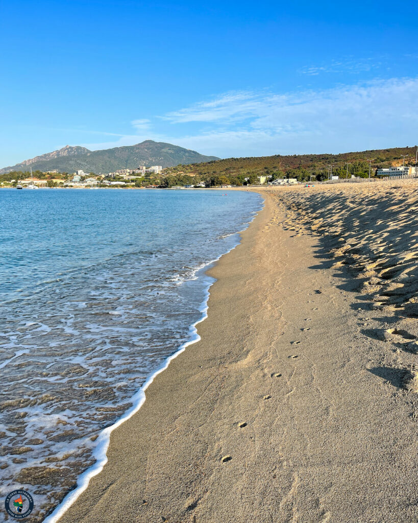 Plage du Ricanto, Ajaccio