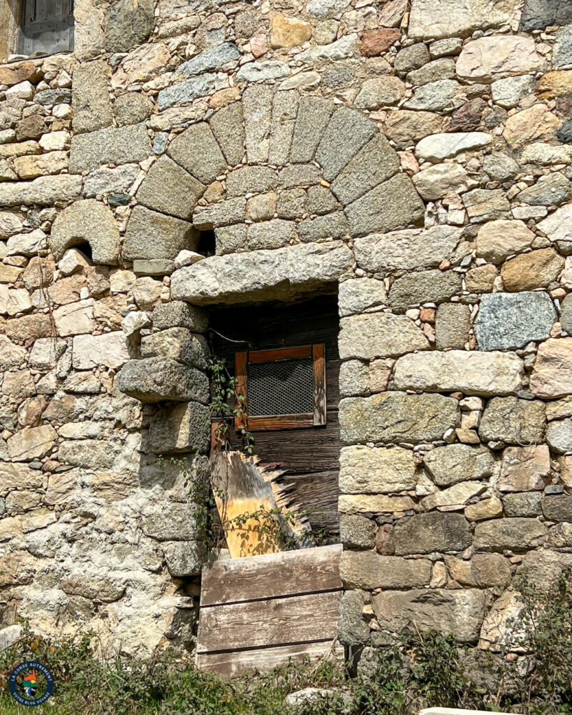 Le village de Bastelica en Corse