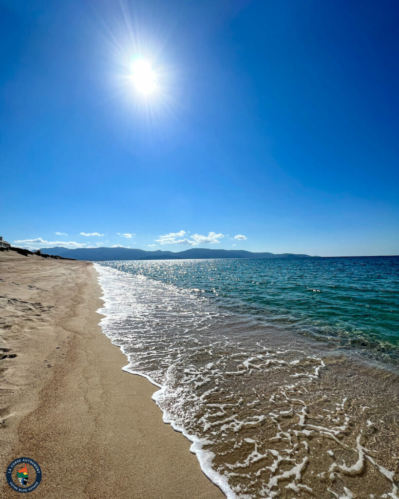 Plage de Tenutella, Olmeto plage