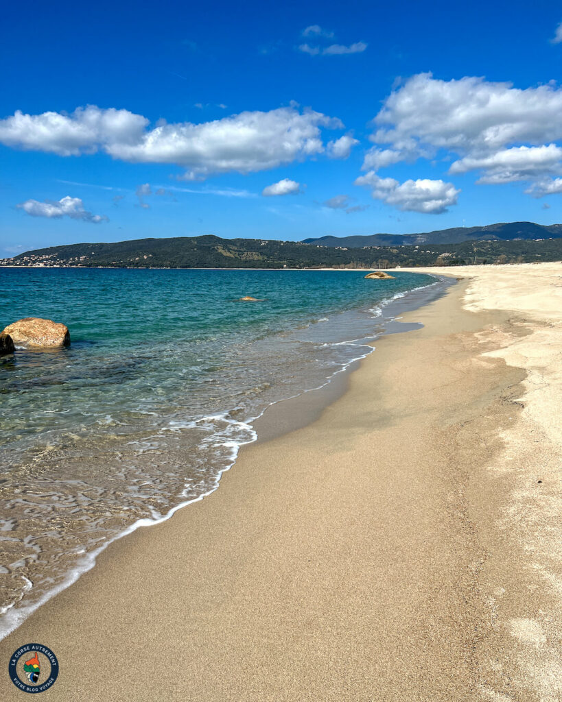 Plage de Tenutella, Olmeto plage