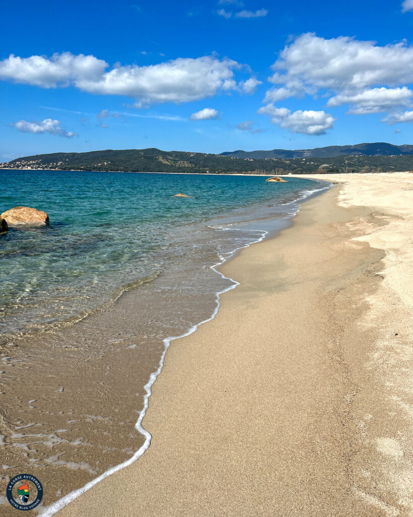 Plage de Tenutella, Olmeto plage