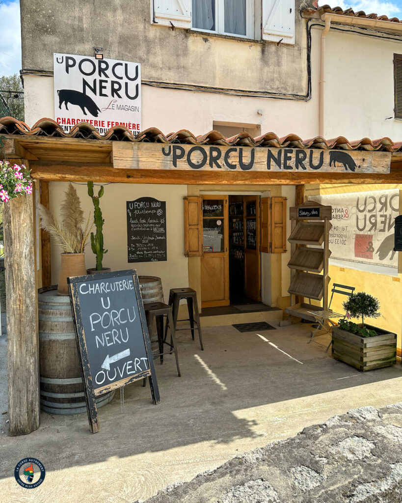 U Porcu Neru épicerie en Corse