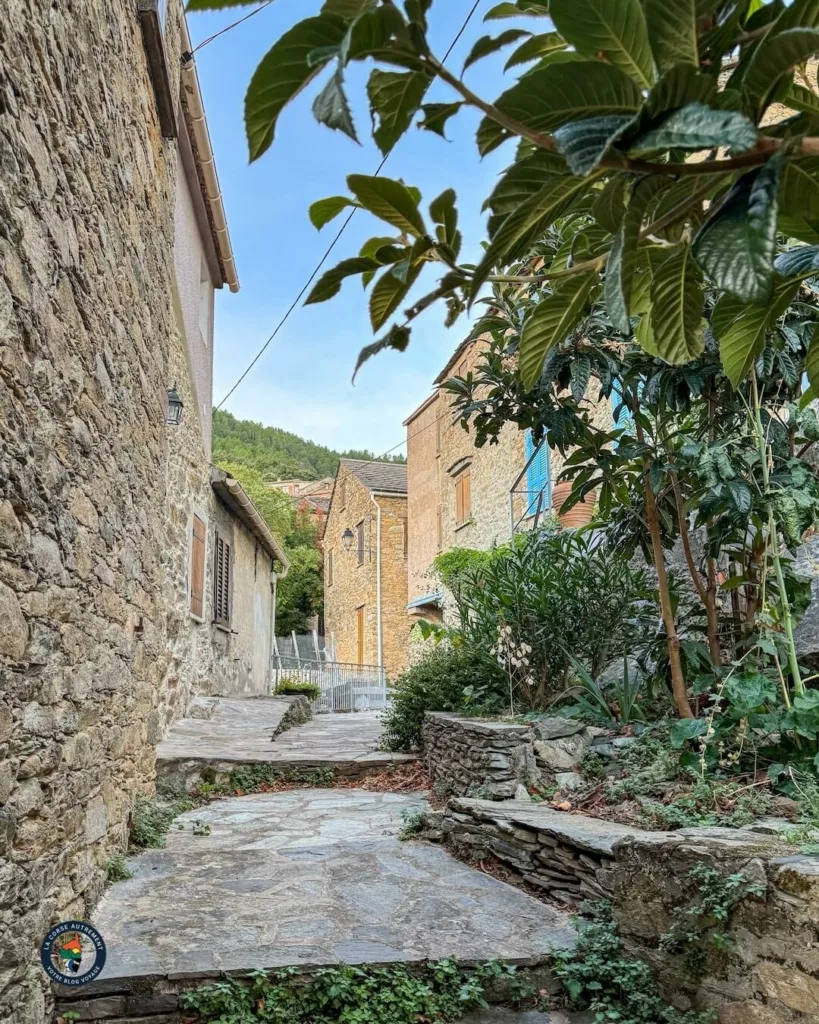 Le village d'Aiti en Corse