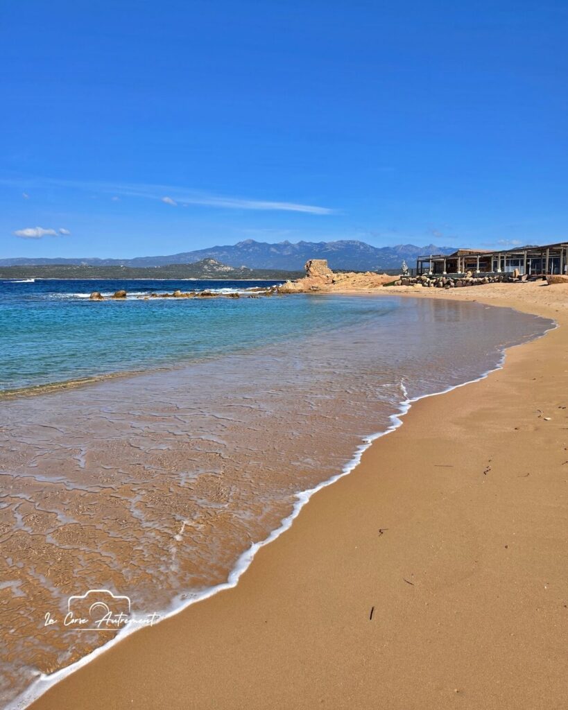 La plage de La Tonnara, vers Bonifacio