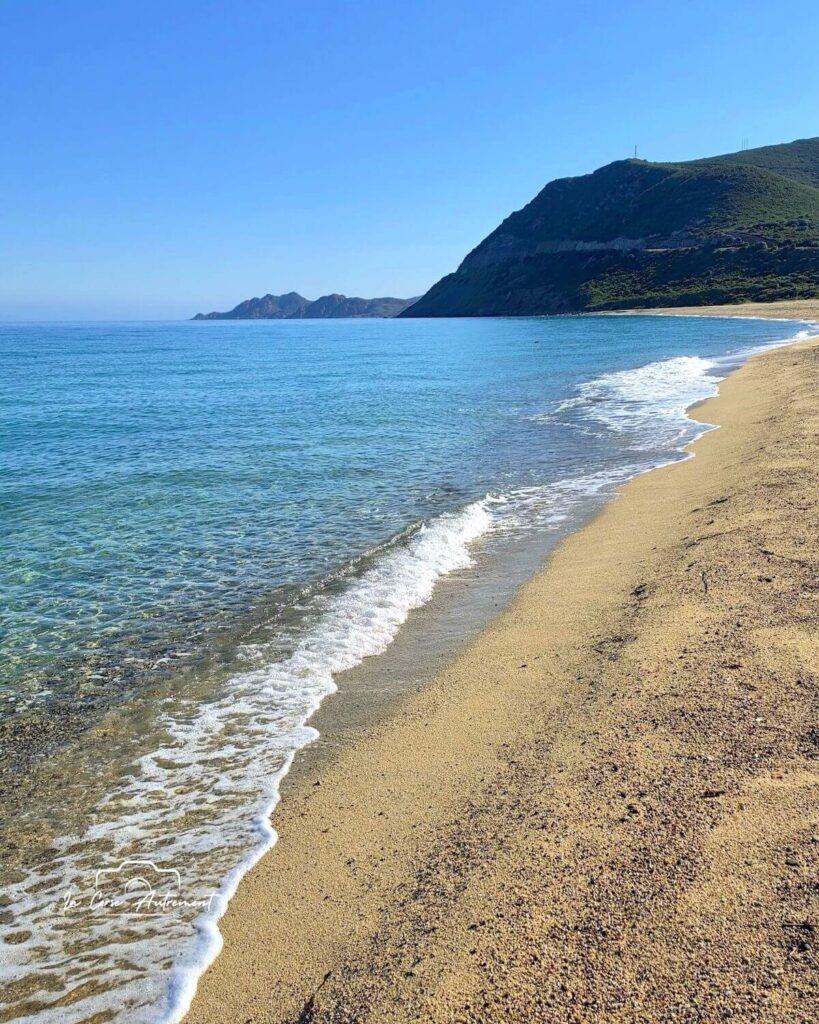 La plage de Lozari, en Balagne