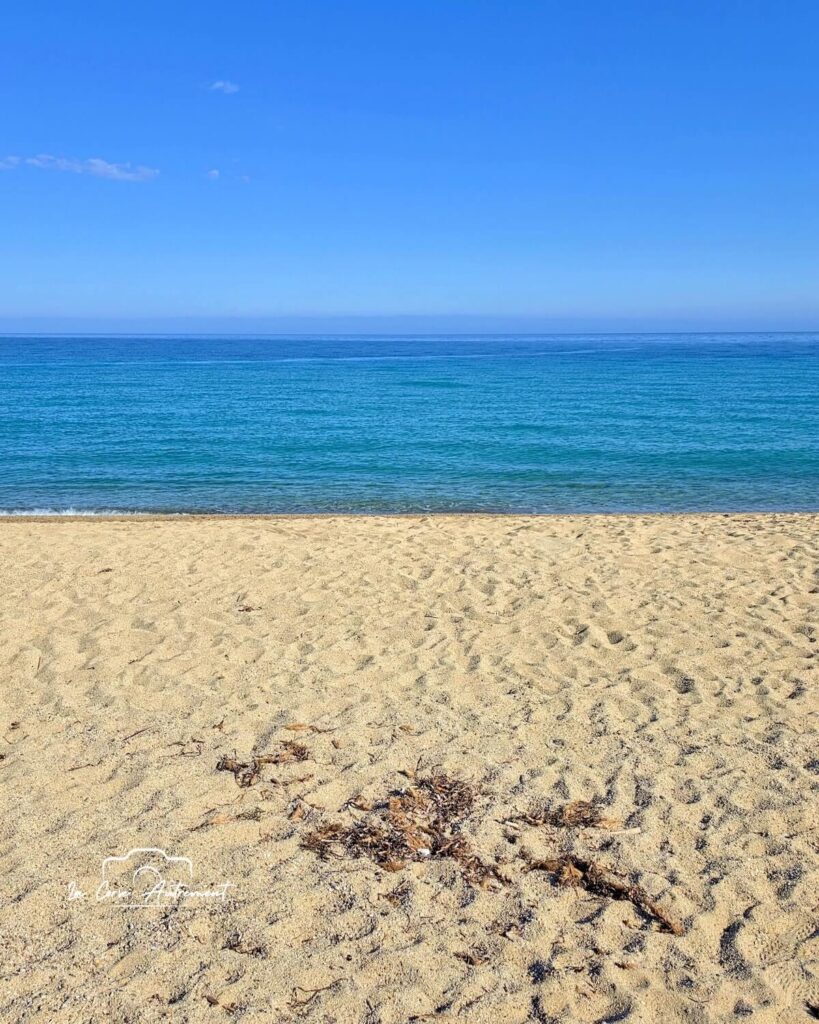 La plage de Lozari, en Balagne