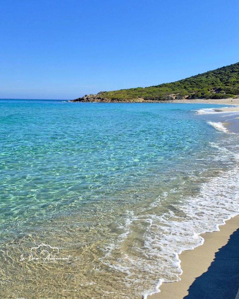 La plage de Bodri, en Balagne