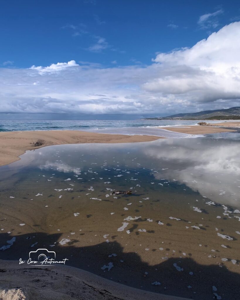 La plage du Liamone