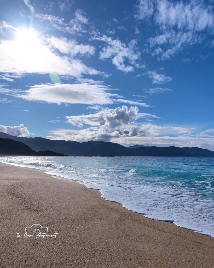 La plage du Liamone