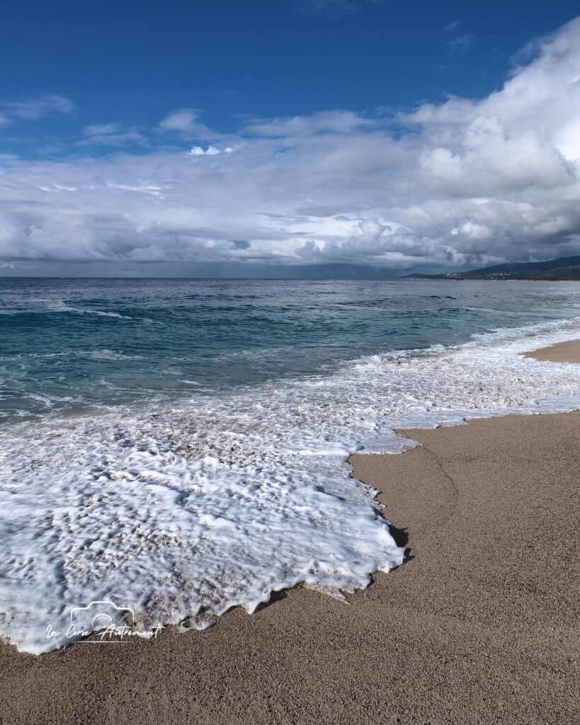 La plage du Liamone