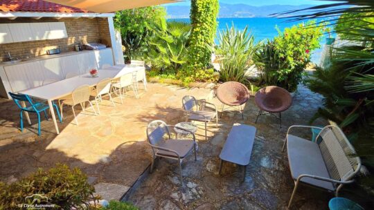 Villa pieds dans l'eau A Piaghja à Ajaccio